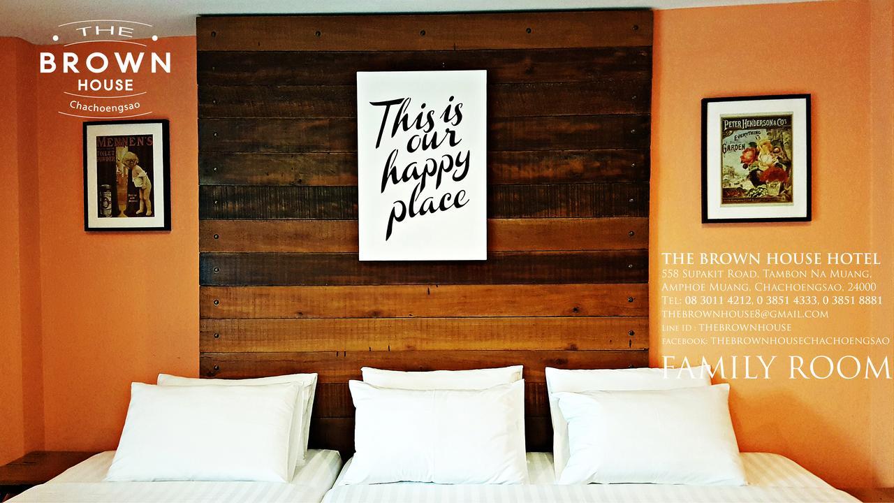 The Brown House Hotel Chachoengsao Ngoại thất bức ảnh